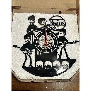 Beatles Vinyl Record Clock